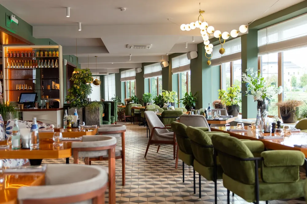 Italian restaurant interior