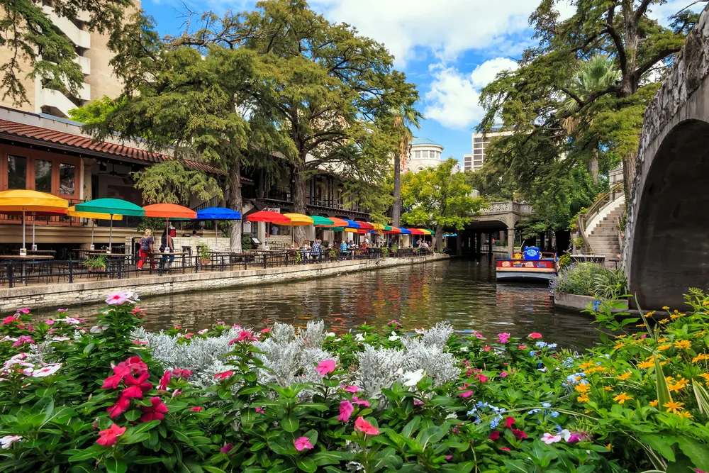 San Antonio Riverwalk during the day